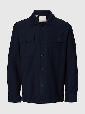 Veste mi-saison 'SLHOliver' SELECTED en bleu