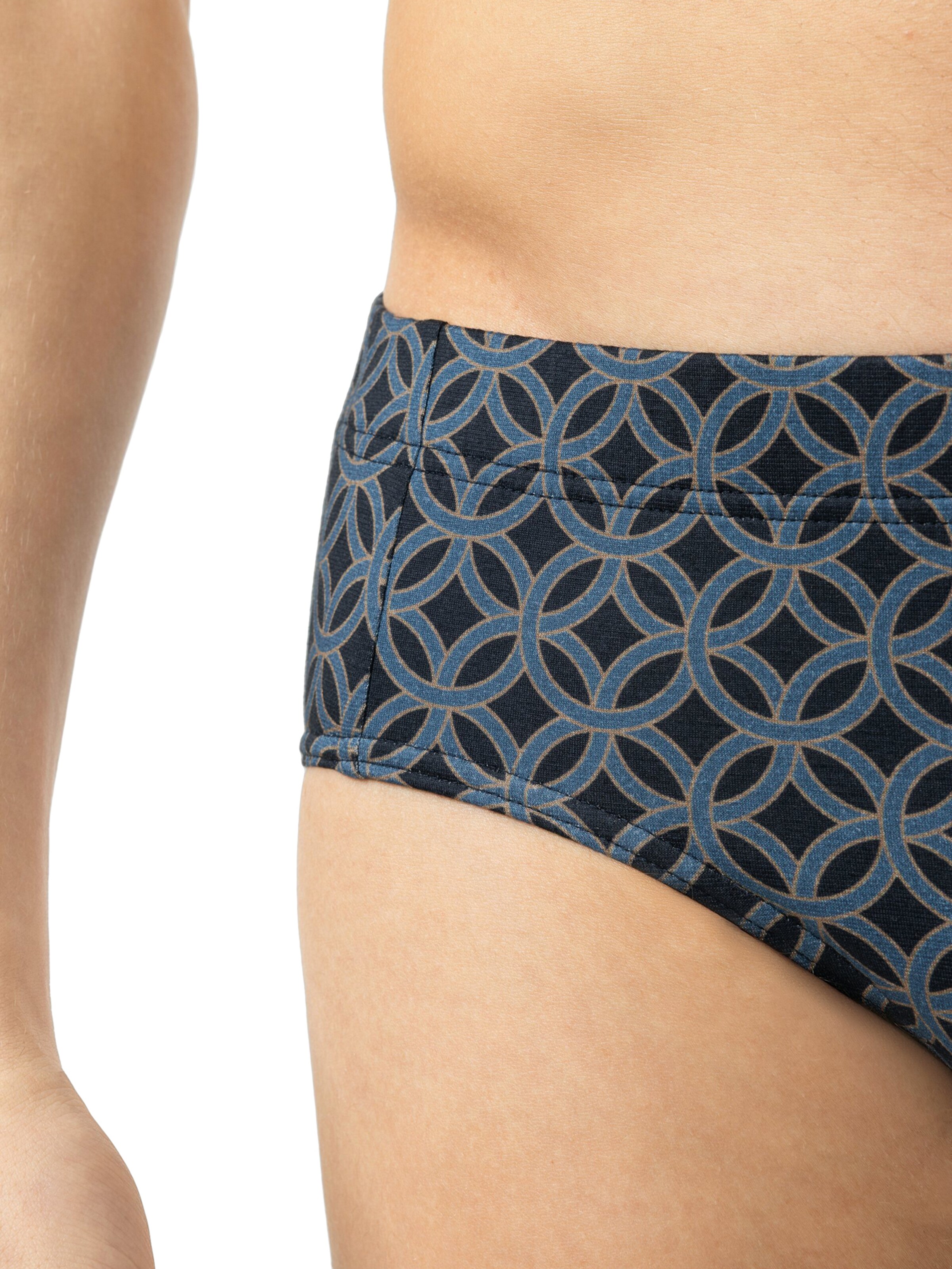 Mey Slip 'Regular Circle' in Blauw