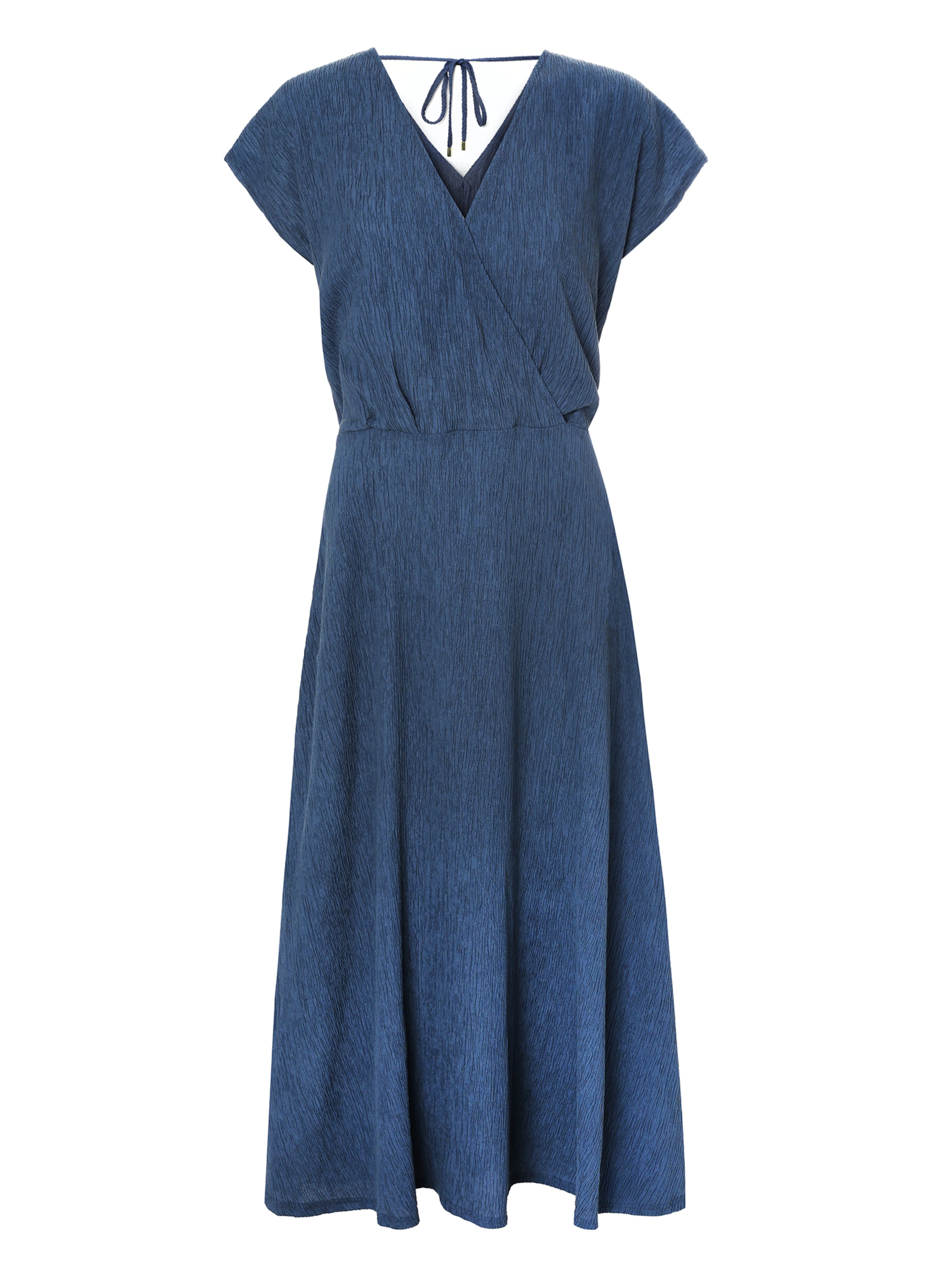 TATUUM - Vestido em azul: frente