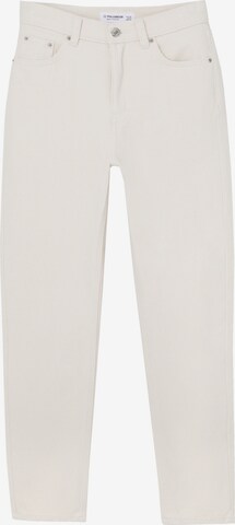 Pull&Bear Jeans in Beige: front