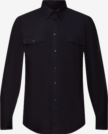 ESPRIT Overhemd in Zwart: voorkant