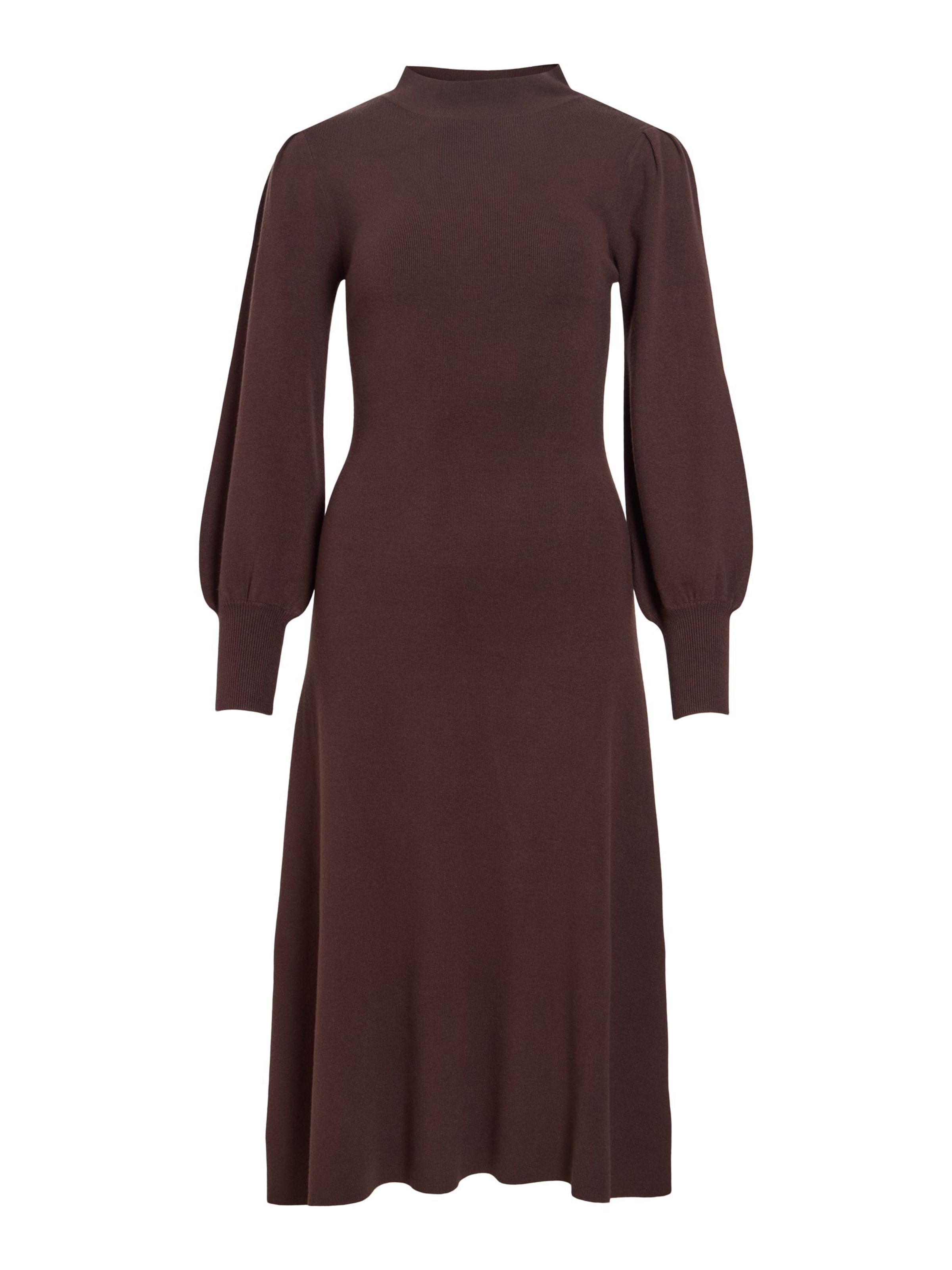 Robe VILA en marron : devant