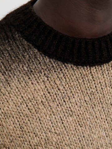 JACK & JONES Pullover i beige