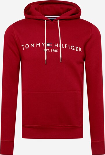 TOMMY HILFIGER Sweater majica u crvena / bijela, Pregled proizvoda