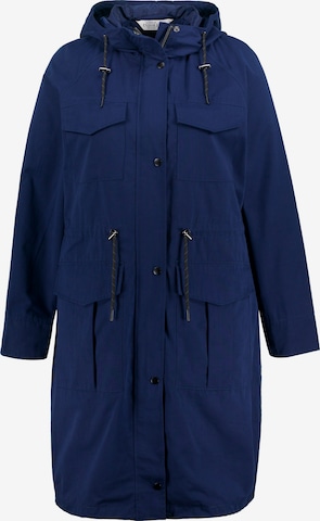 Studio Untold Between-Seasons Parka in Blue: front