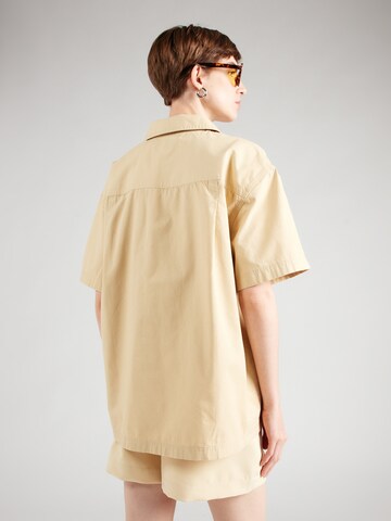 Monki Blouse in Beige