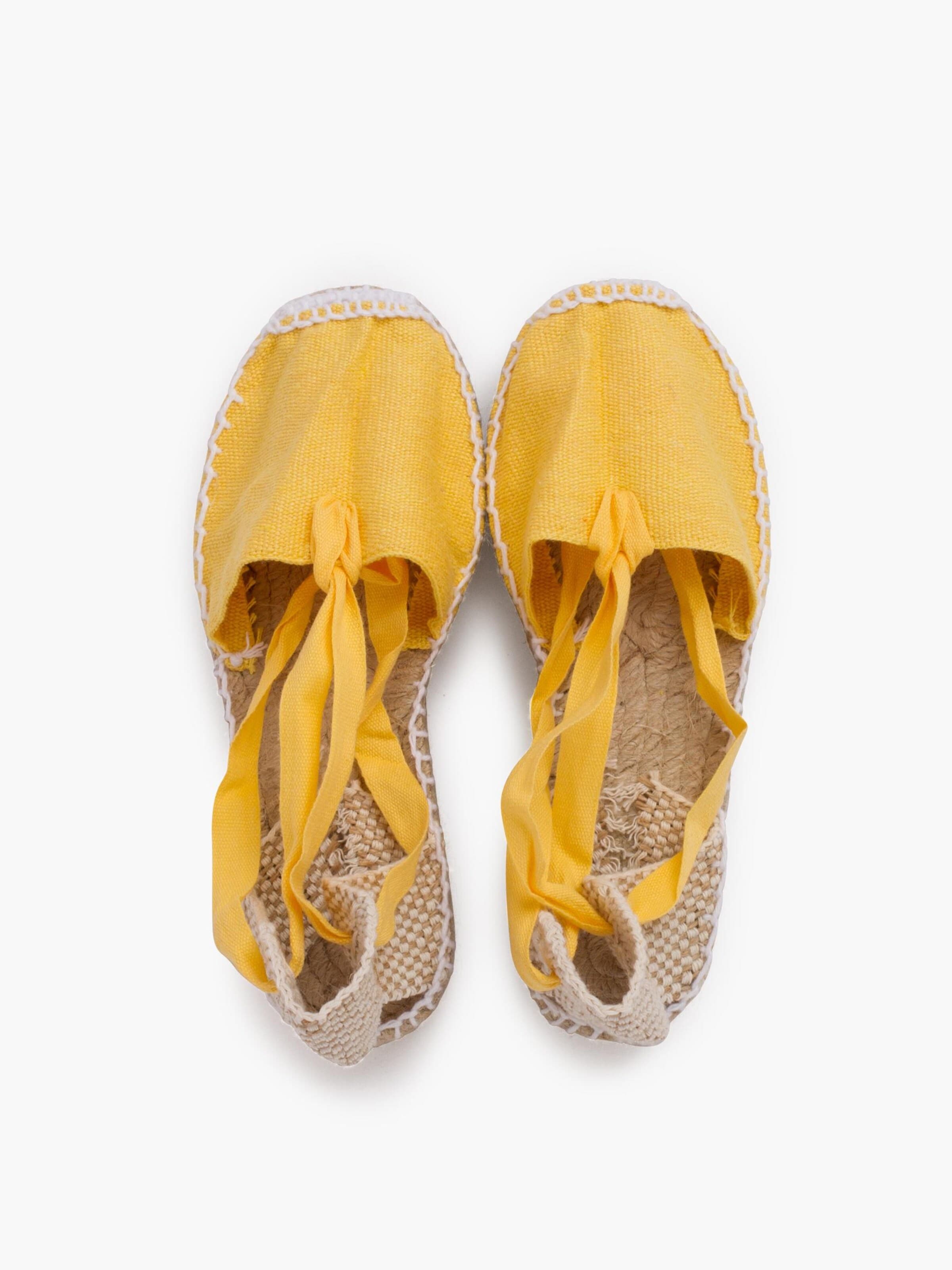 Pisamonas - Sandalias en amarillo