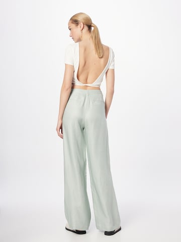 Wide Leg Pantalon minimum en gris