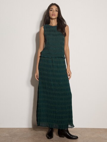 Gonna ' ' di Apricot in verde: frontale