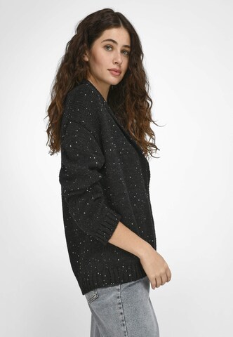 Peter Hahn Knit Cardigan in Black