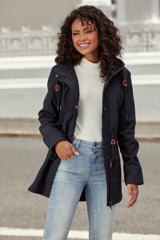 VIVANCE Between-Season Jacket in Black: front