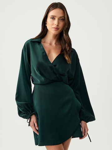 Sável Košeľové šaty 'MAYAR' - Zelená: predná strana