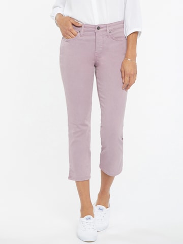 NYDJ Regular Jeans 'Chloe' in Purple: front