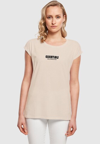T-shirt 'Essentials New Generation' Merchcode en beige : devant