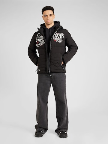 CAMP DAVID Winter Jacket in Black