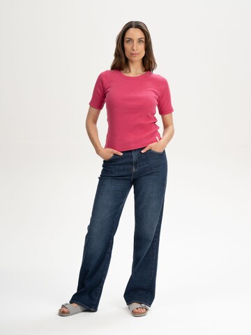 MELA - Camisa 'Jasleen' em rosa