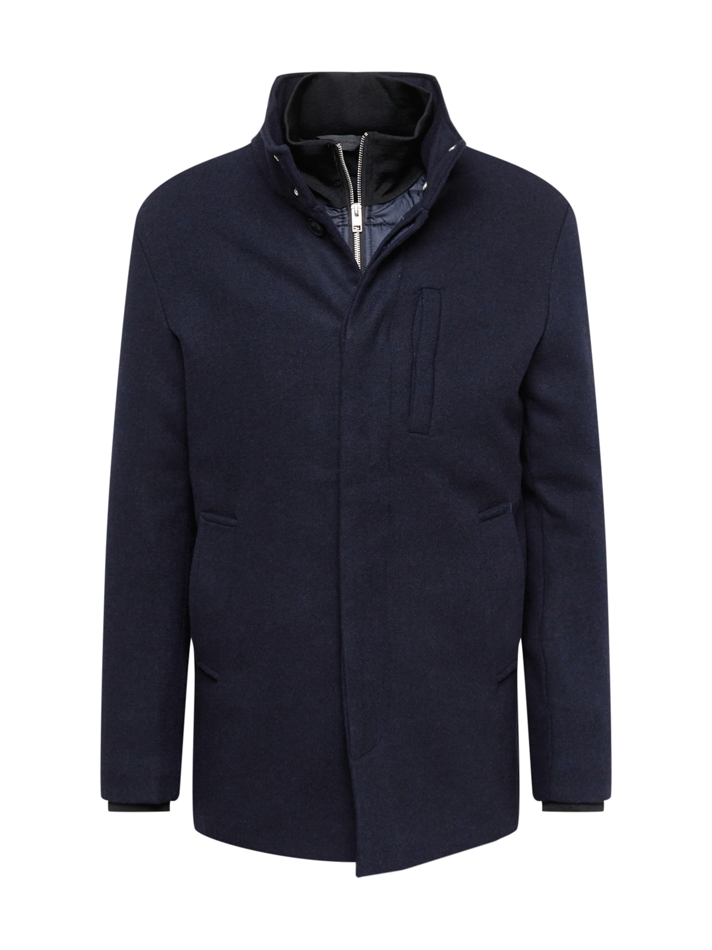 JACK & JONES Демисезонное пальто 'Dunham' в Синий: спереди