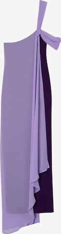 THE-ARE - Vestido de festa em roxo: frente