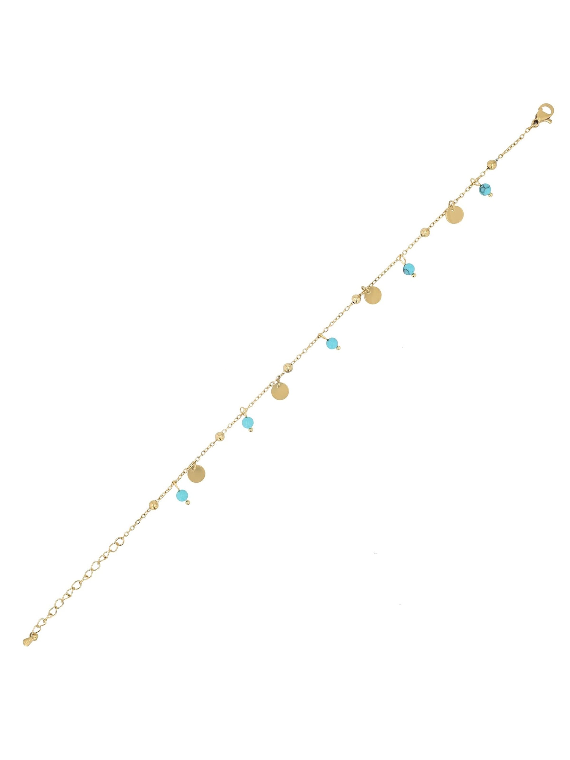 Akzent Fußschmuck 'Nola, goldfarbig, Ionenplattierung'‌‌‌‌ in Gold