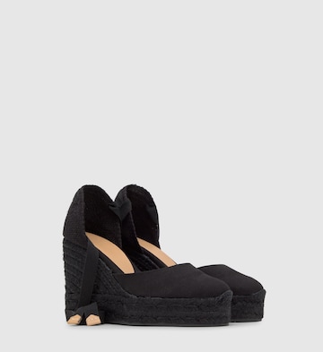 Castañer Espadrillo 'Carina' värissä musta
