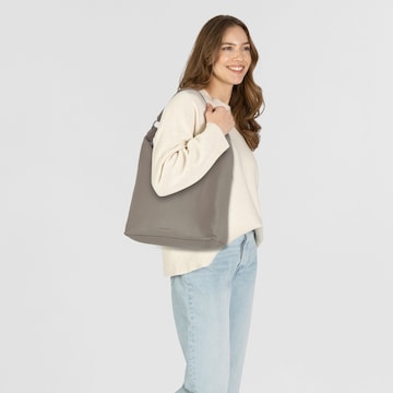 Harbour 2nd Shoulder bag 'Kiana' in Grey: front