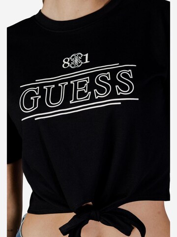 Top 'MARTINA CN SS T-SHIRT V6RI14 I3Z14' di GUESS in nero