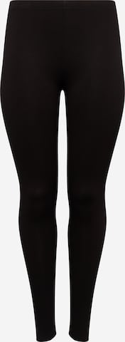 Zizzi Skinny Leggings in Black: front
