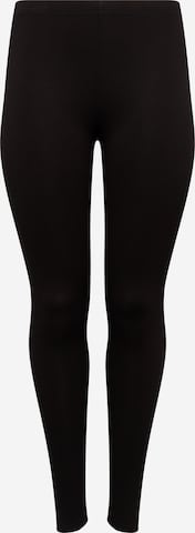 Zizzi Skinny Leggings in Zwart: voorkant