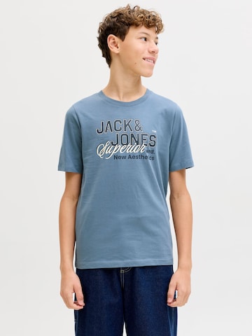 Jack & Jones Junior Футболка в Синий: спереди