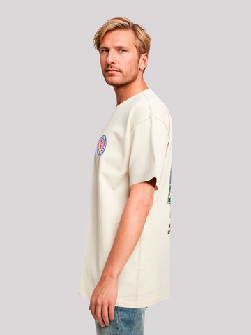F4NT4STIC T-Shirt 'Coffee Club' in Beige