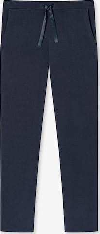 SCHIESSER Pajama Pants 'Mix+Relax' in Blue: front