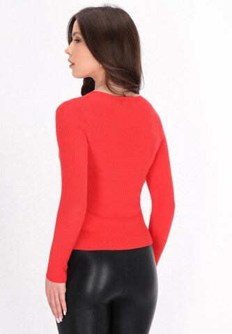 Pull-over 'Fashion Look' faina en rouge