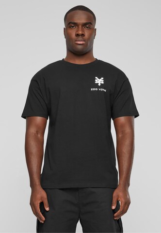ZOO YORK Shirt in Black: front