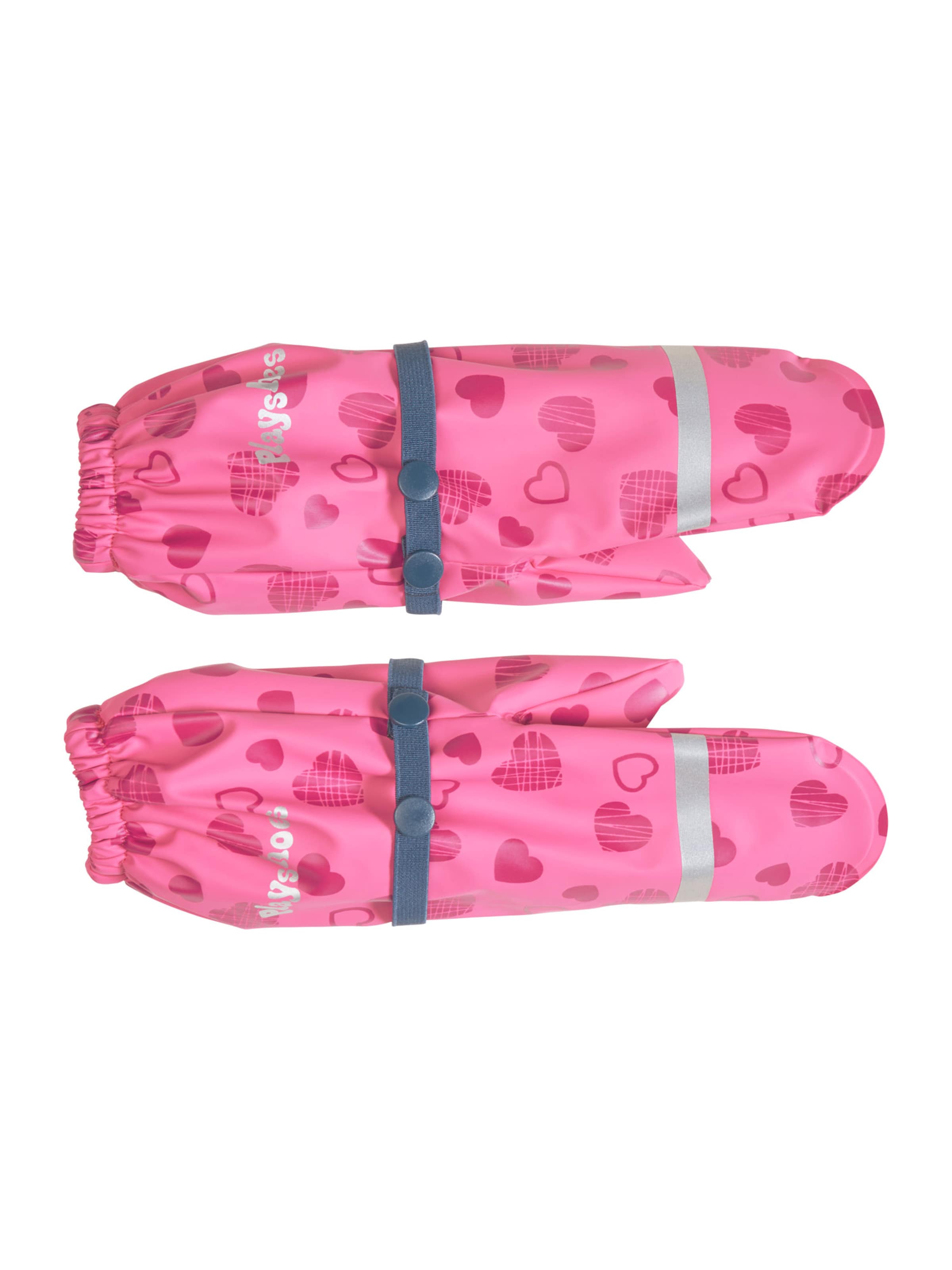 PLAYSHOES Gloves 'Herzchen' in Pink: front