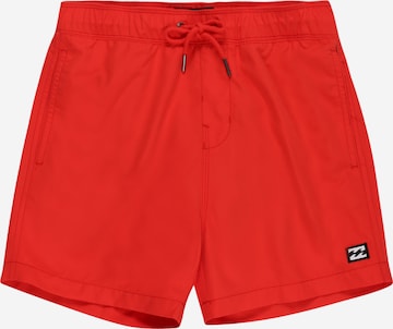 Pantalon de sport BILLABONG en rouge : devant