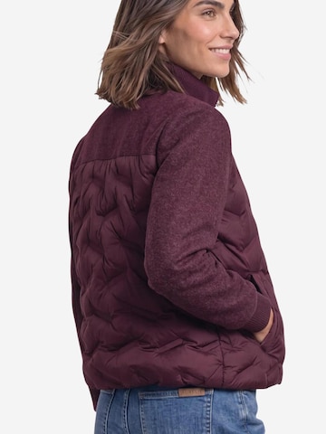 STREET ONE Winter jacket 'LTD QR Short Mat Mix Jkt w. Glued 202254' in Purple