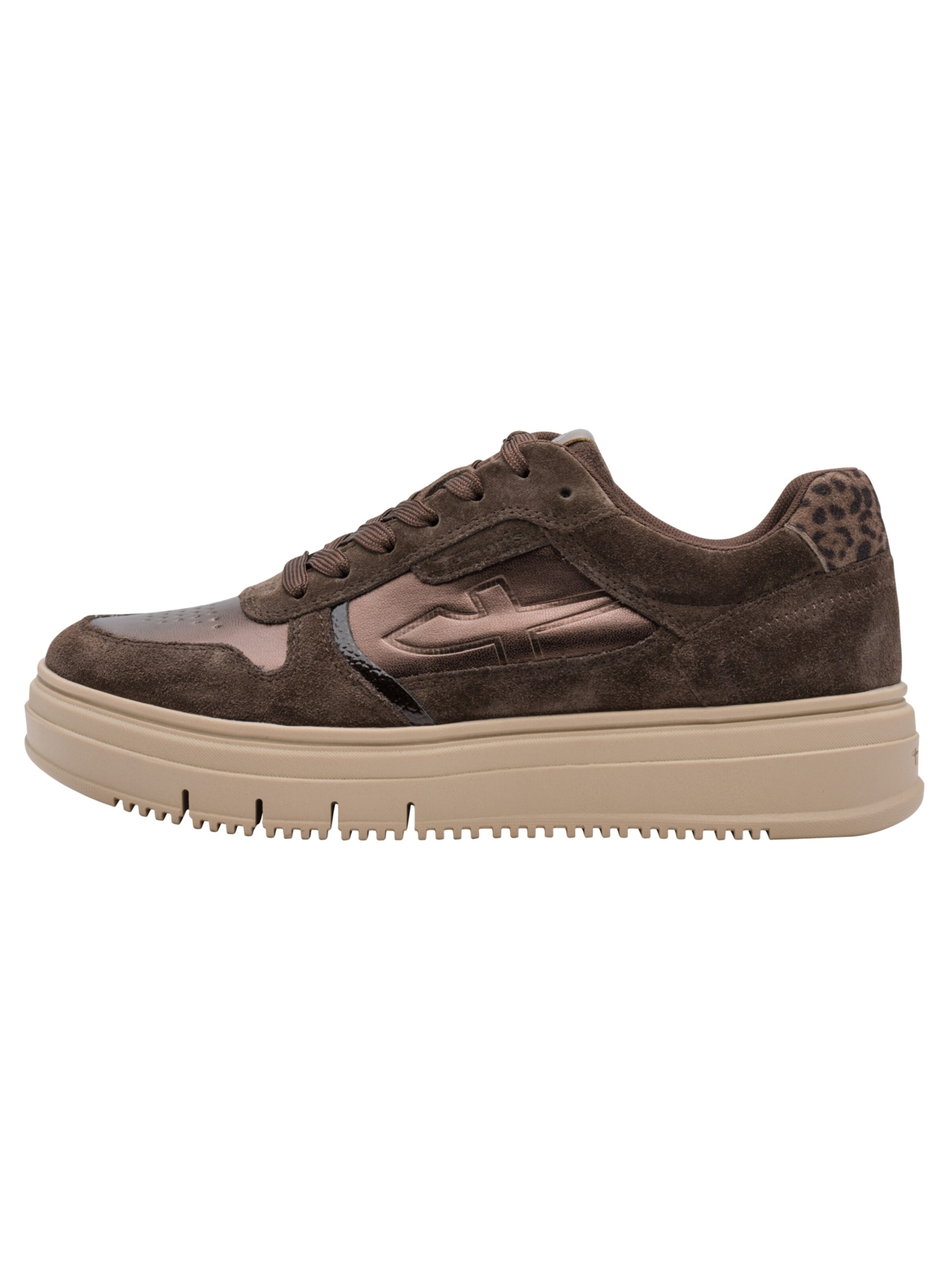 Tamaris Låg sneaker i brun