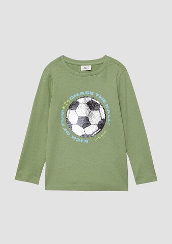 T-Shirt s.Oliver en vert