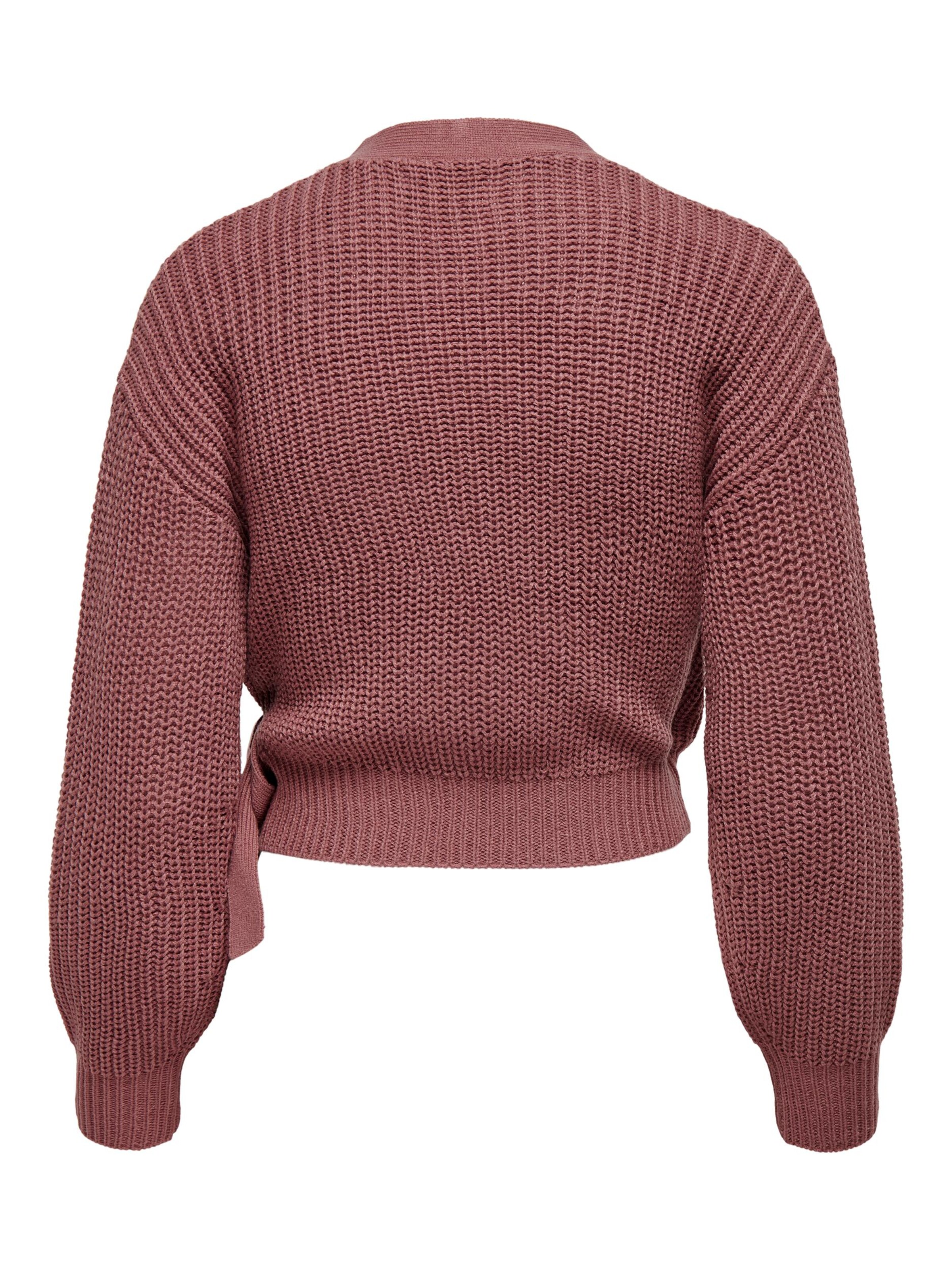 ONLY Вязаная кофта 'Breda' в Ярко-розовый