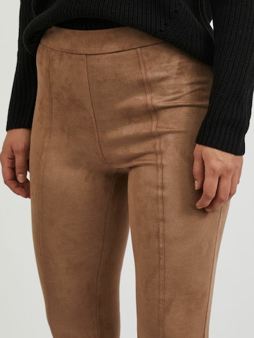 évasé Pantalon 'Ghita' Vila Petite en marron