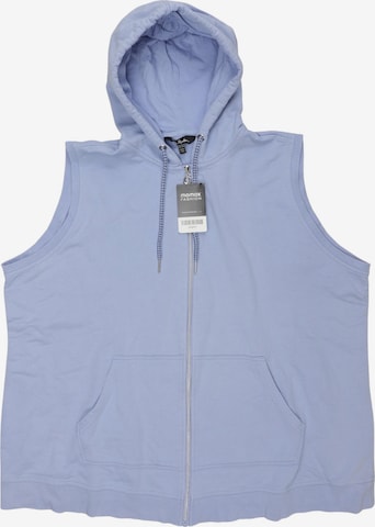 Ulla Popken Kapuzenpullover 5XL in Blau: Vorderseite