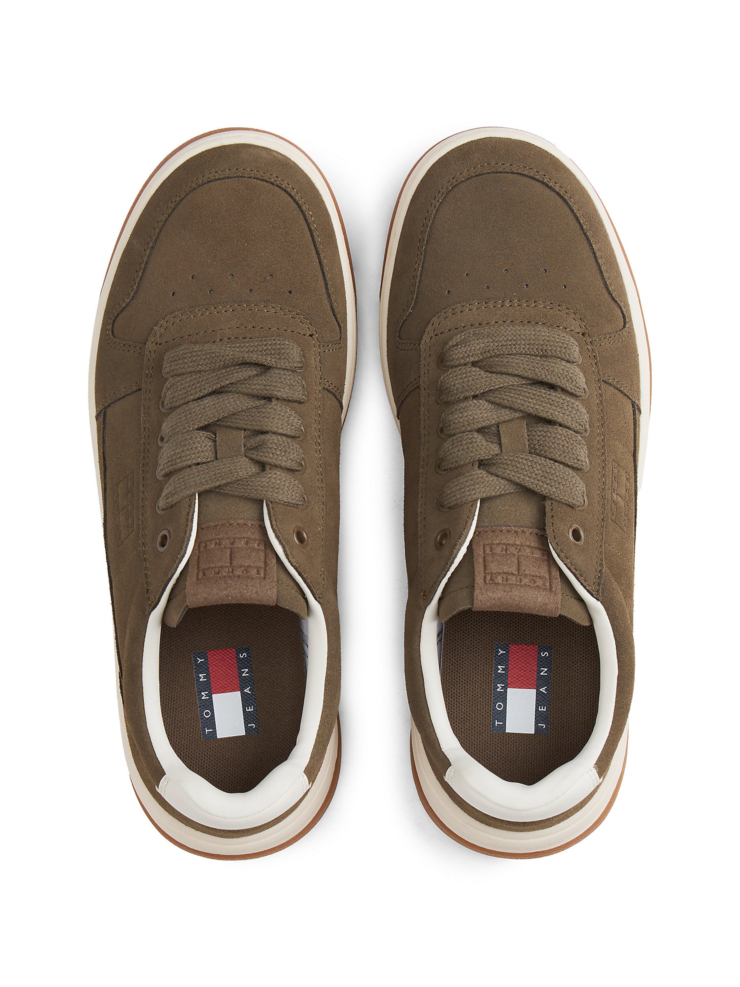 Tommy Jeans Platform trainers in Brown