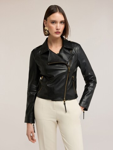 MOTIVI - Chaqueta de entretiempo en negro: frente