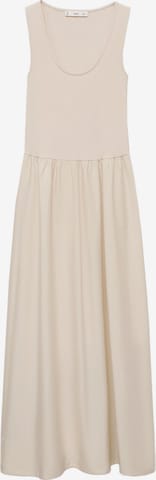 MANGO Summer dress 'VALVI' in Beige: front