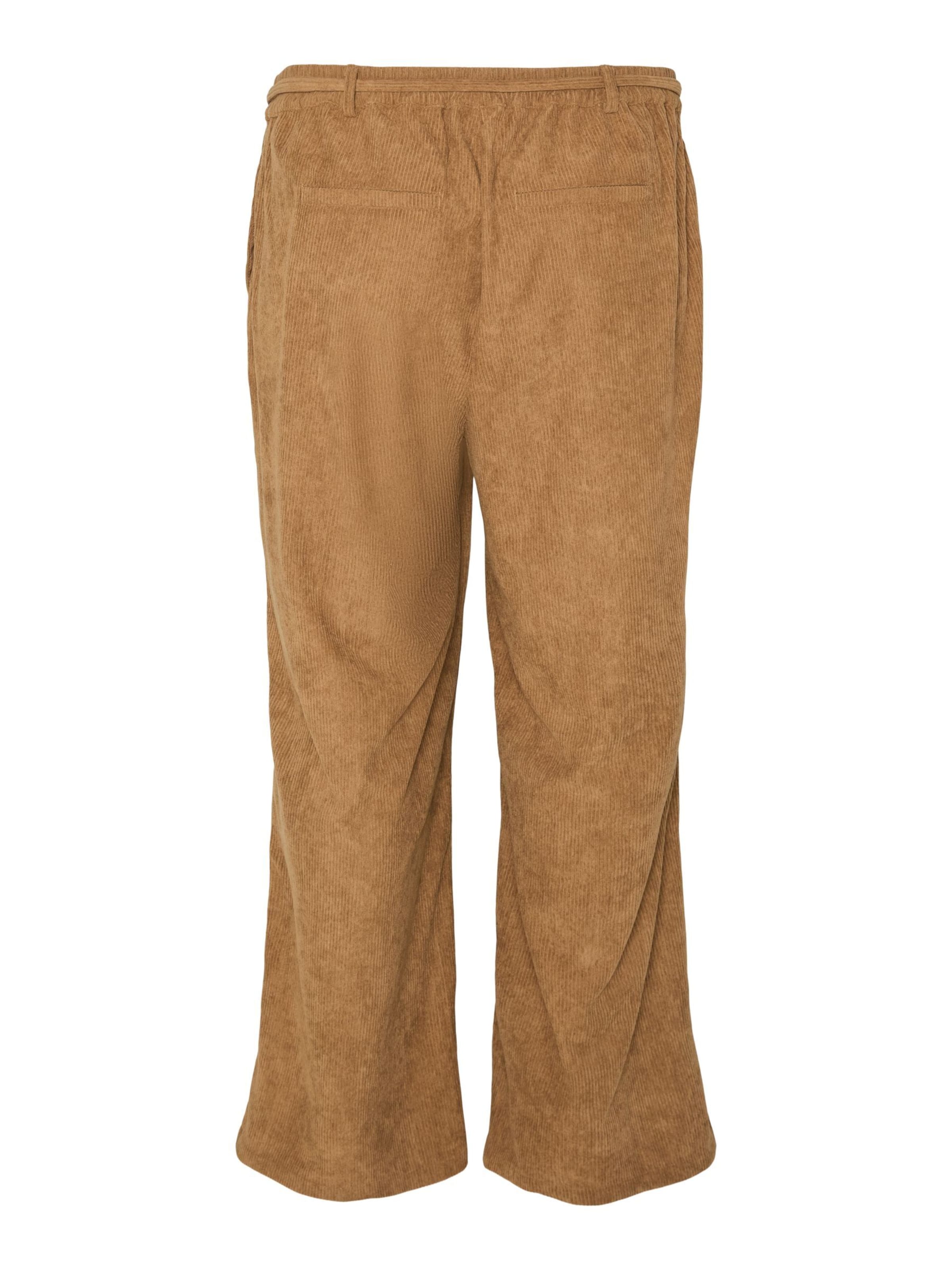Regular Pantalon 'VMCAIYA' Vero Moda Curve en marron