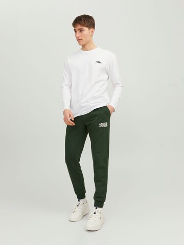 JACK & JONES تابيرد سراويل 'Gordon' بلون أخضر