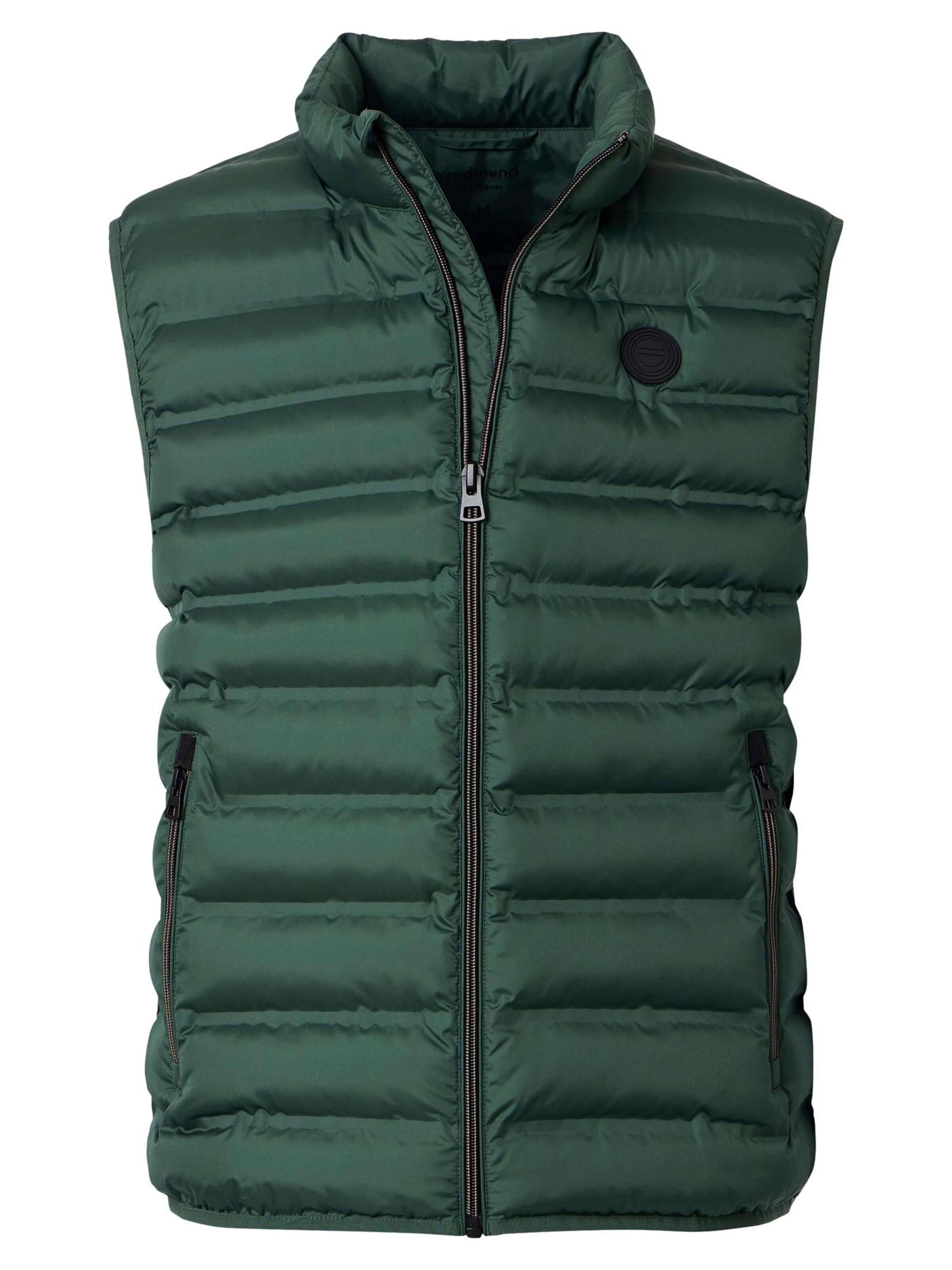 redmond Vest 'Basic' in Green: front