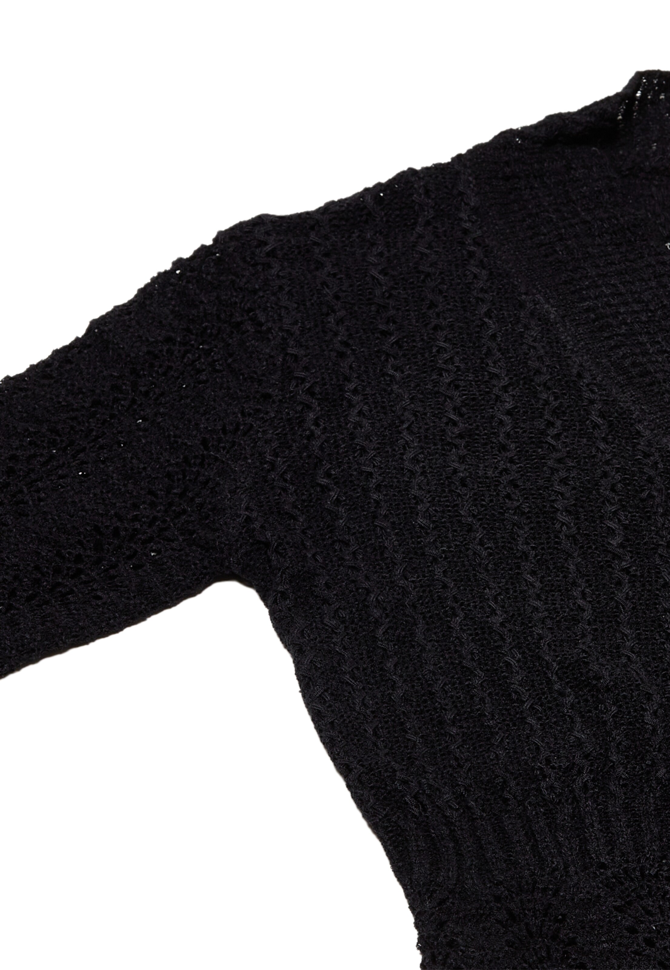 caspio Strickjacke in Schwarz