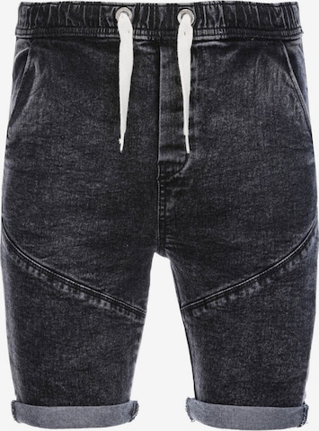 Ombre Regular Jeans 'W361' in Zwart: voorkant