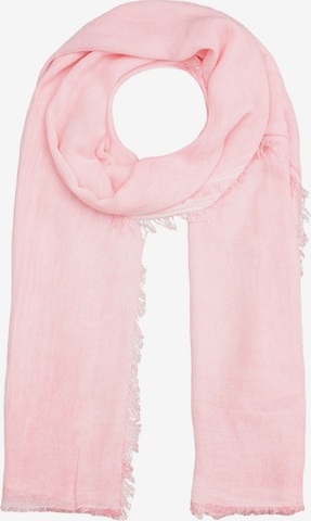 Foulard 'Laura' Zwillingsherz en rose : devant